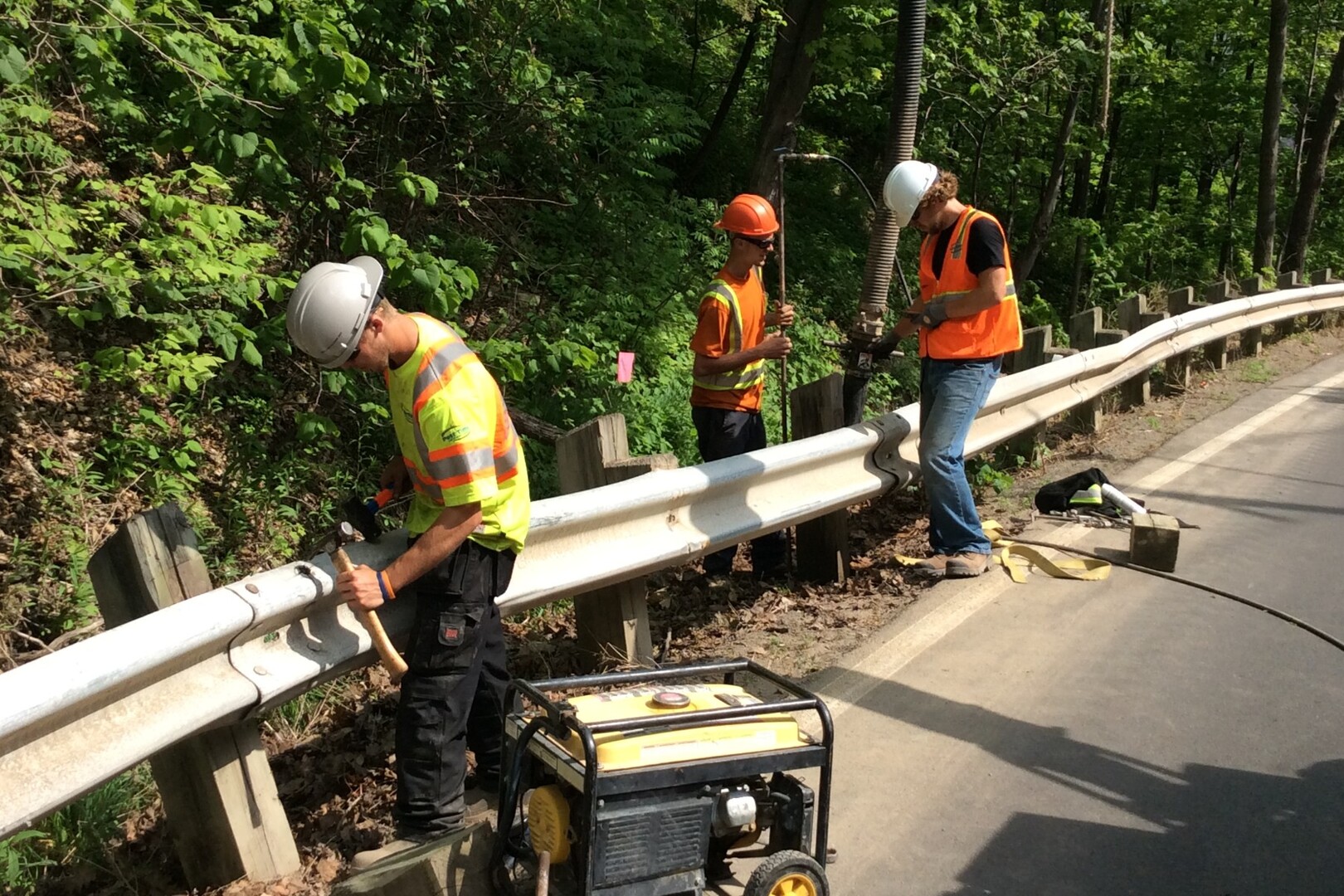 Guard Rail & Cable Guide Rail Gallery Post Time Services